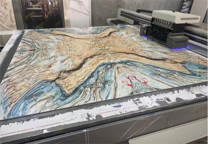 3D feeling PVC uv decoration board